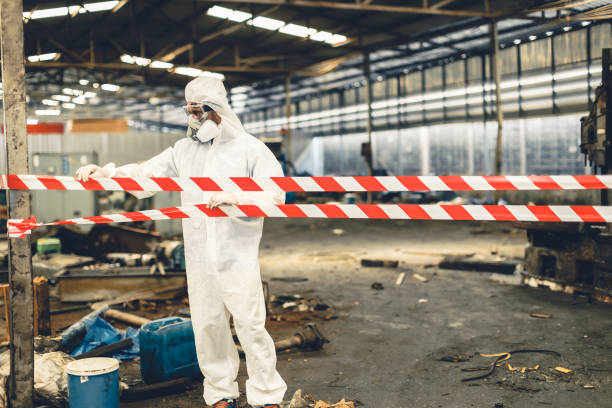 Professional Crime Scene Cleanup technician working in Papillion, NE